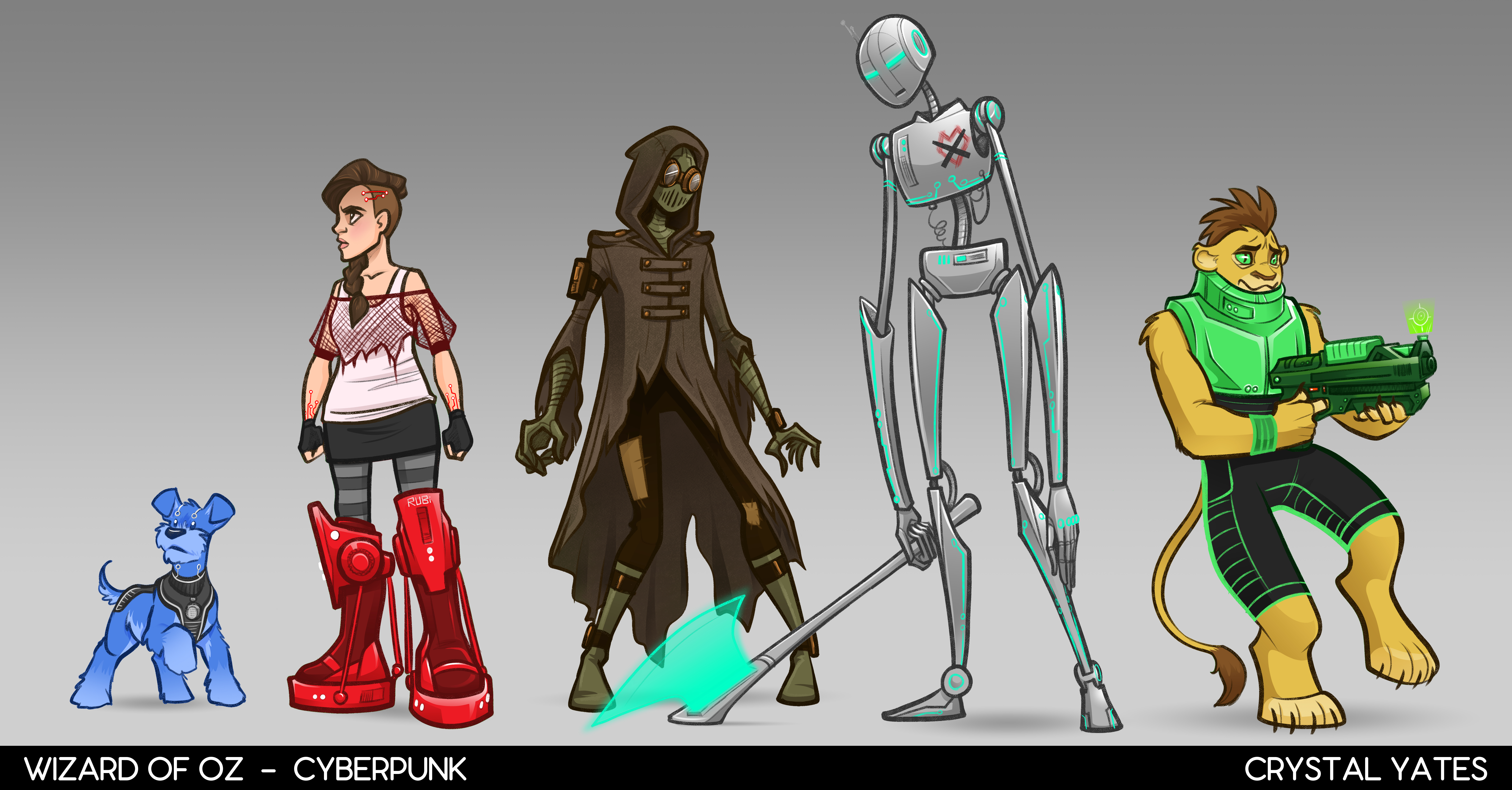 Wizard of Oz - Cyberpunk 1