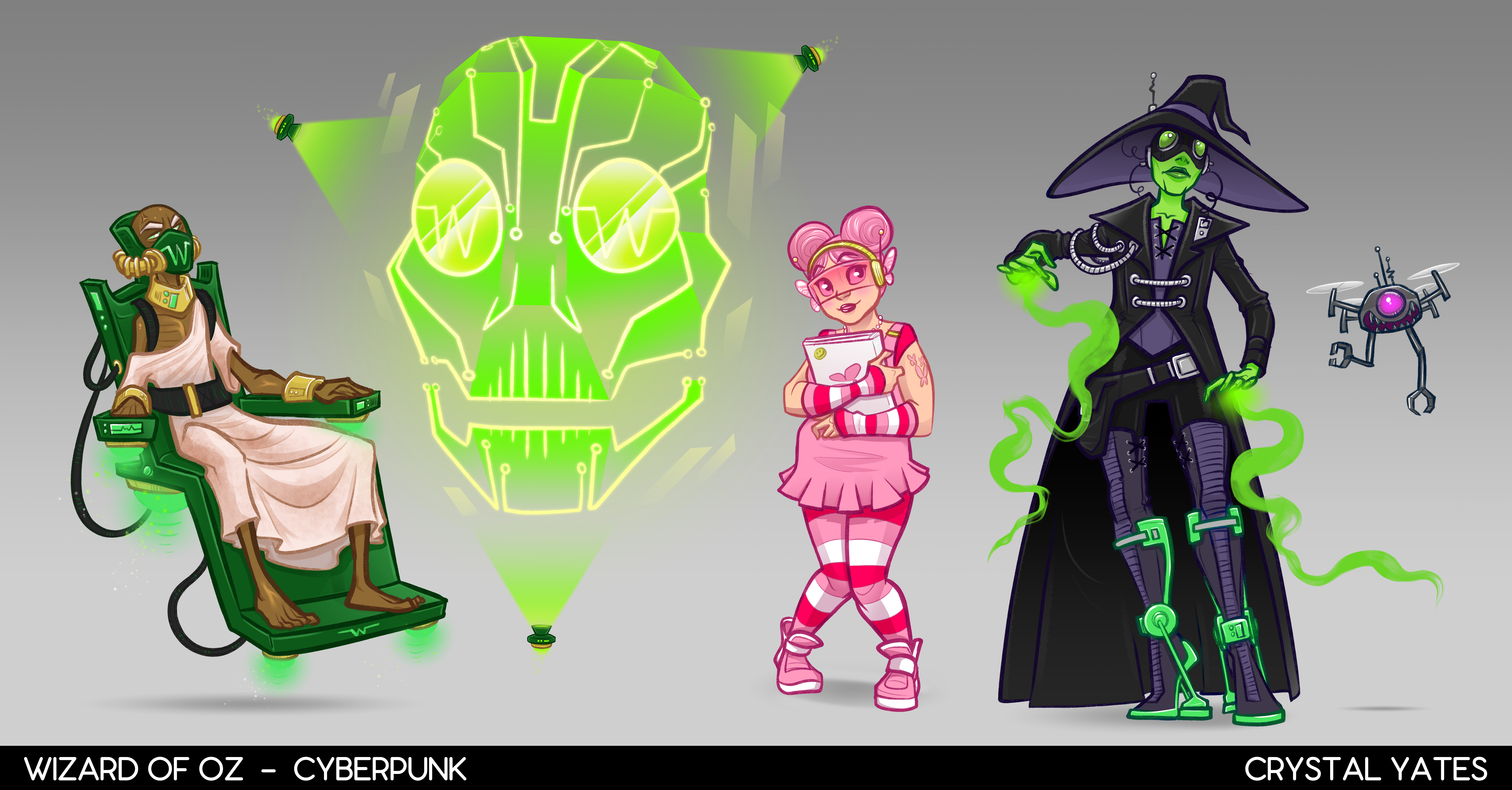 Wizard of Oz - Cyberpunk 1