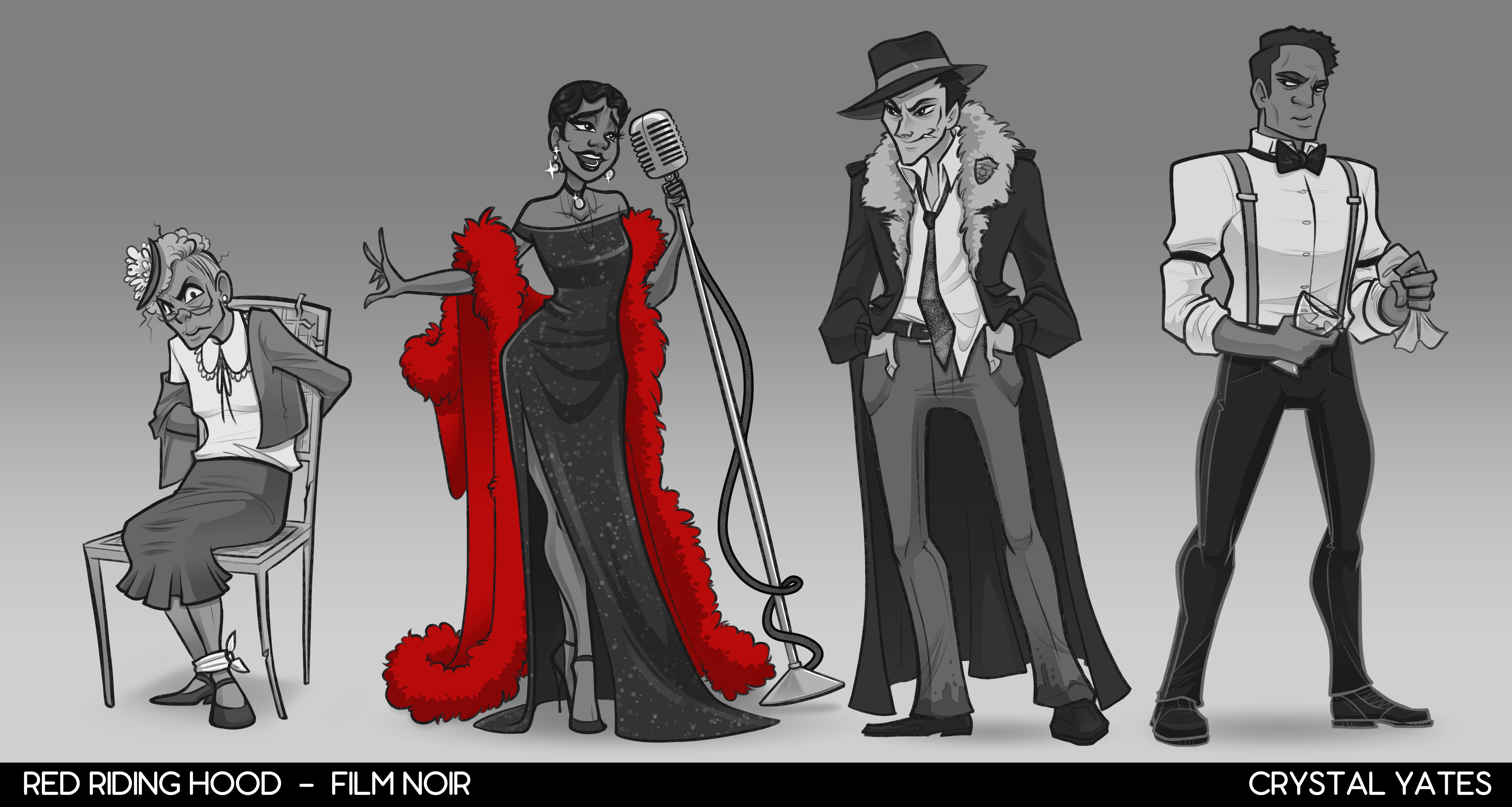 Red Riding Hood - Film Noir